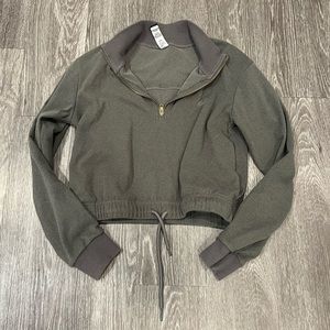 Ever Forward Cropped Quarter Zip